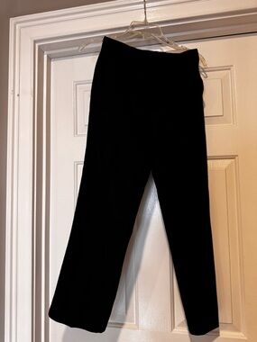 George Boys Black Dress Pants Size 12 School Uniform Straight Classic